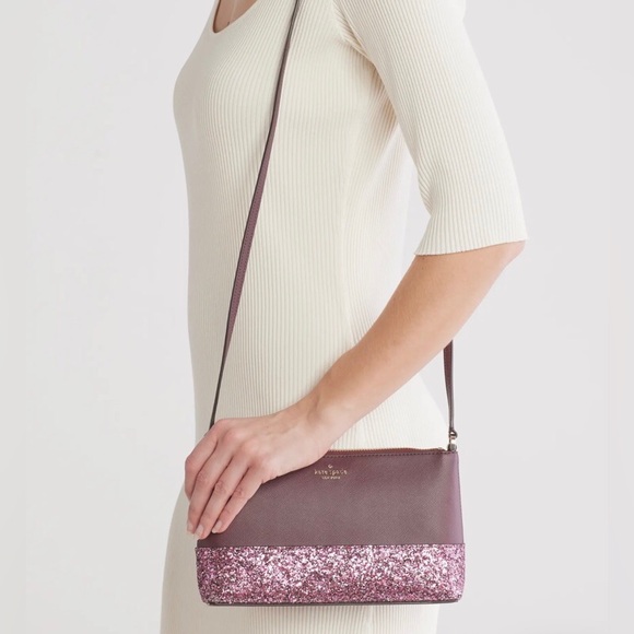 Kate Spade Cherrywood Glitter Crossbody - Picture 5 of 5
